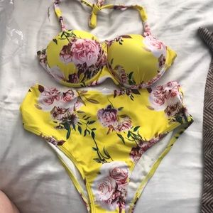 Floral swimsuit